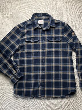 Fjallraven ÖVIK HEAVY FLANNEL SHIRT M Size Large